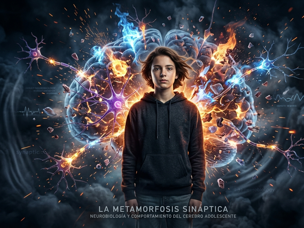 La Metamorfosis Sináptica: Neurobiología y Comportamiento del Cerebro Adolescente.