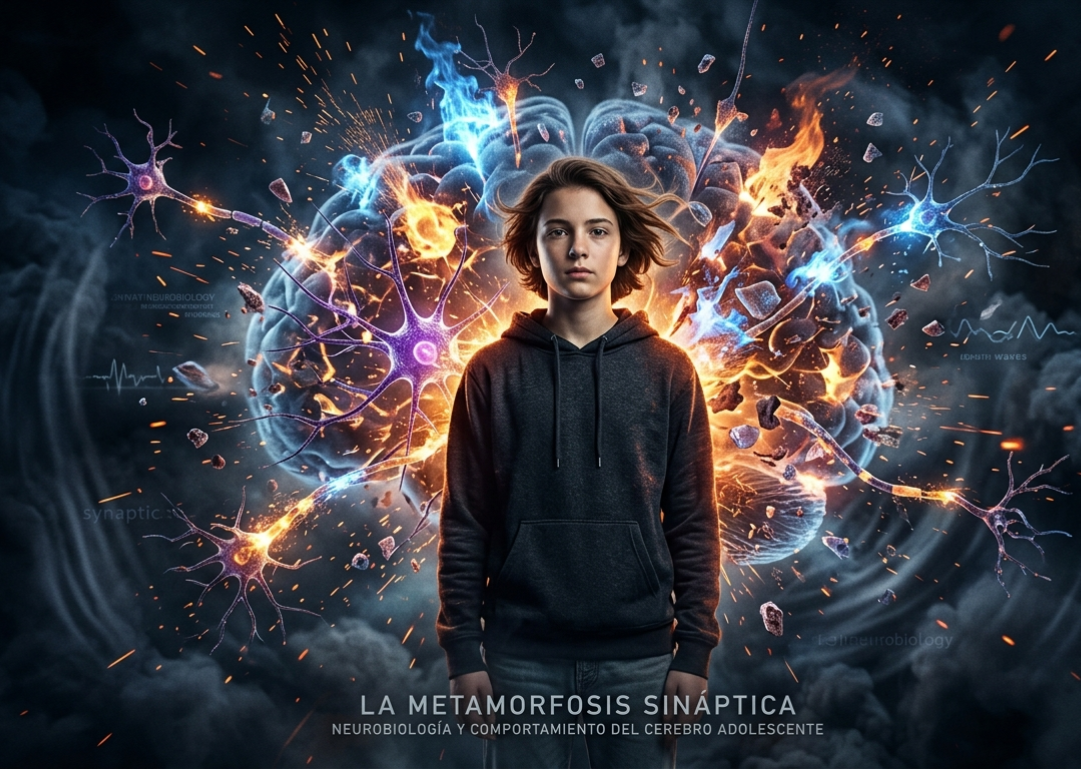 La Metamorfosis Sináptica: Neurobiología y Comportamiento del Cerebro Adolescente.