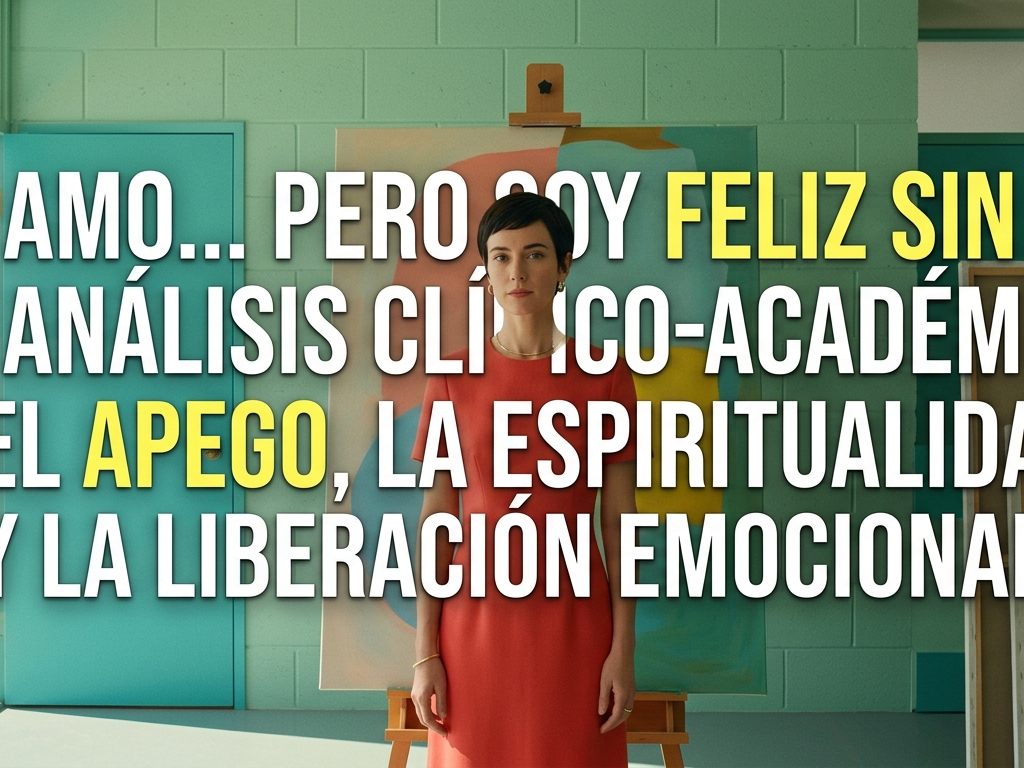 Te amo… pero soy feliz sin ti: Un Análisis Clínico‑Académico del Apego, la Espiritualidad y la Liberación Emocional