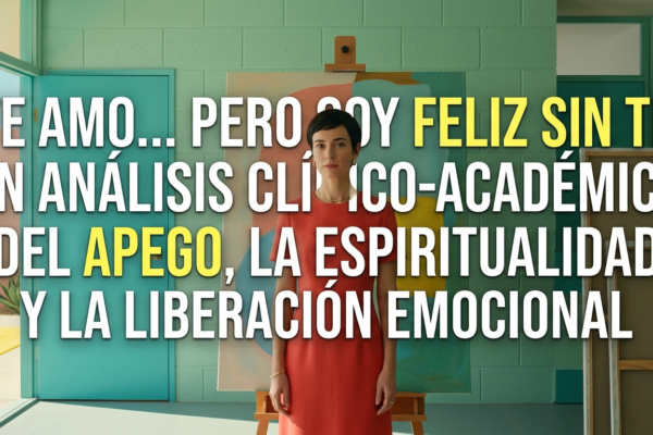 Te amo... pero soy feliz sin ti: Un Análisis Clínico‑Académico del Apego, la Espiritualidad y la Liberación Emocional
