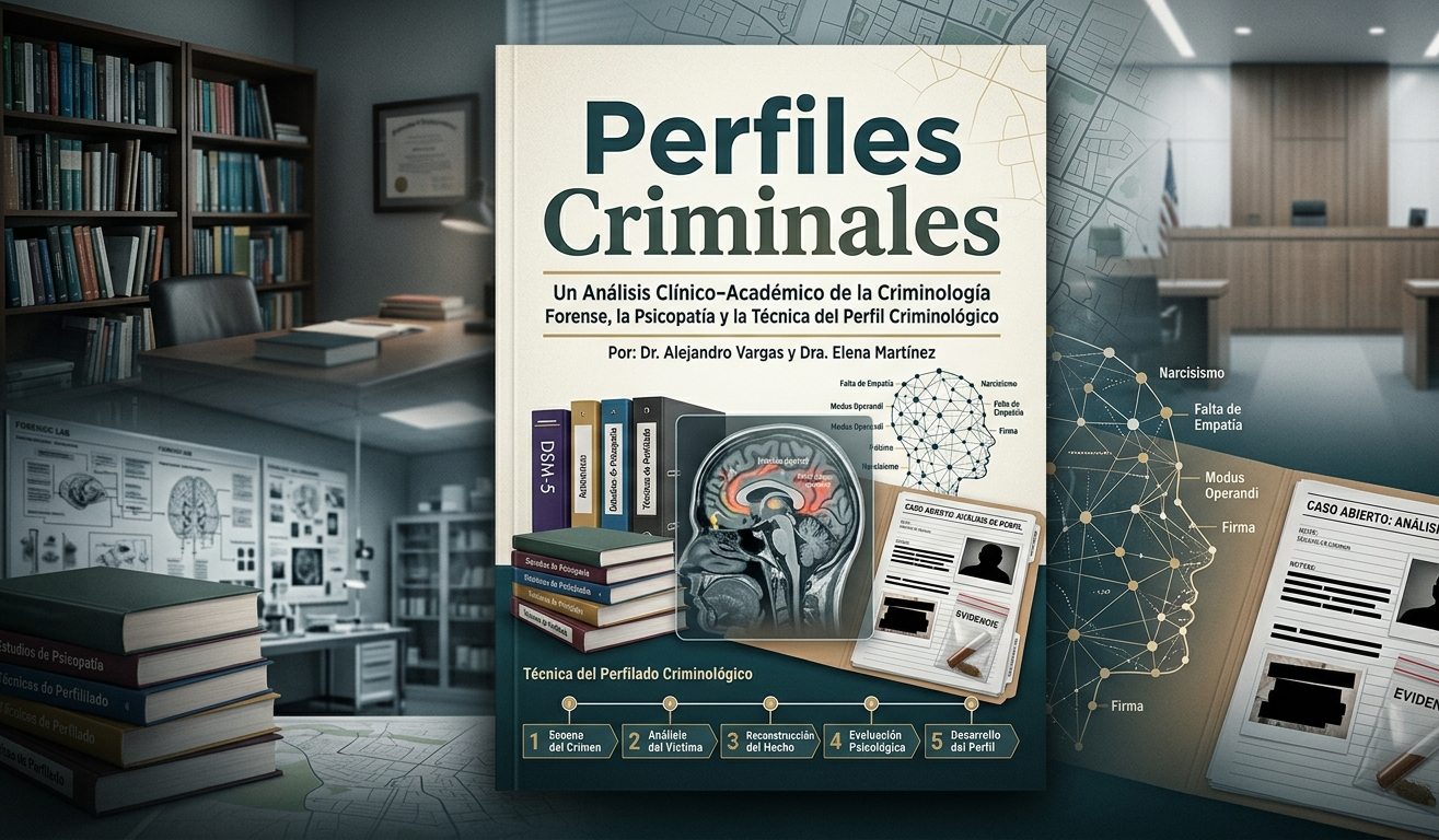 Perfiles Criminales: Un Análisis Clínico‑Académico de la Criminología Forense, la Psicopatía y la Técnica del Perfil Criminológico