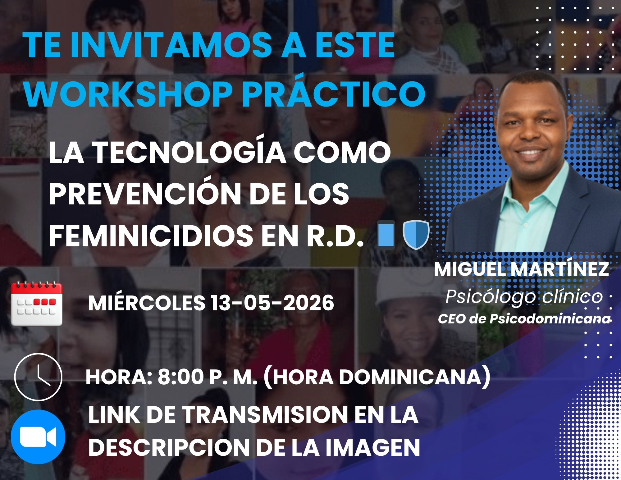 workshop📢:  La tecnología como prevención de los feminicidios 📱🛡️.