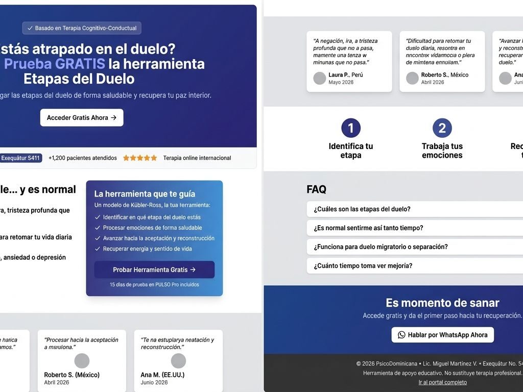 Etapas del Duelo